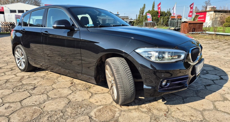 BMW Seria 1 cena 52900 przebieg: 79000, rok produkcji 2017 z Inowrocław małe 154